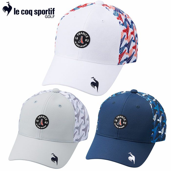 ルコックスポルティフ シーズンモチーフプリントキャップ QGBXJC06 メンズ le coq sportif GOLF 2024春夏モデル  日本正規品 | ジーパーズ公式オンラインショップ（JYPER’S）