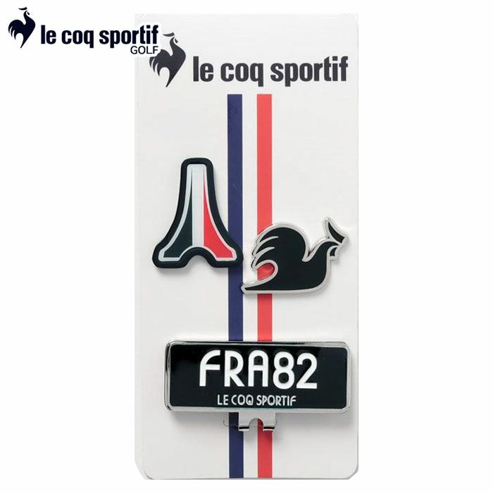 ルコッククリップマーカー2個セットQQBXJX50lecoqsportifGOLF2024年モデル日本正規品