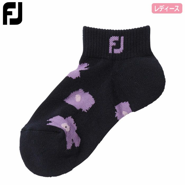 フットジョイWOMEN’S花柄ショートクッションソックスFS23FSHW3レディースFOOTJOY2023春夏モデル日本正規品