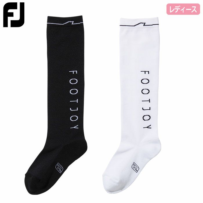 フットジョイWOMEN’SロゴクッションハイソックスFS23HFW7レディースFOOTJOY2023春夏モデル日本正規品