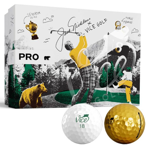 ヴァイスゴルフ Vice Golf 数量限定 Vice Pro Bear Jack Nicklaus Limited Edition Golf  Balls ヴァイスプロ ゴールデンベア ジャックニクラス リミテッドエディション 1ダース 全12球 USA直輸入品 並行輸入品 USモデル ゴルフ  ゴルフボール | ジーパーズ公式オンライン ...