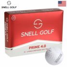 スネルゴルフPRIME4.0ゴルフボール4ピースウレタンカバーSnellGolf2024年モデルUSA直輸入品