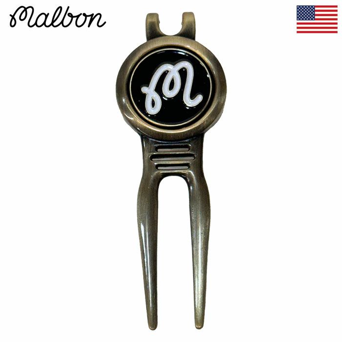 MalbonGolfBERMUDADIVOTTOOLディポットツールグリーンフォークマルボンUSA直輸入品