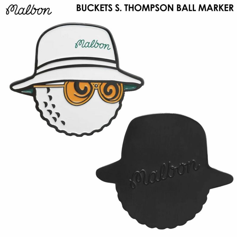 MalbonGolfBucketsSThompsonBallMarkerマルボンゴルフバケットSトンプソンボールマーカーUSA直輸入品