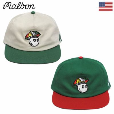 Malbon Golf UMBRELLA BUCKETS SNAPBACK メンズ ゴルフキャップ