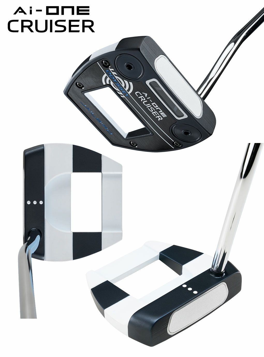 オデッセイ Ai-ONE S2S JAILBIRD 35.5インチ（Odyssey Ai-ONE Square 2 
