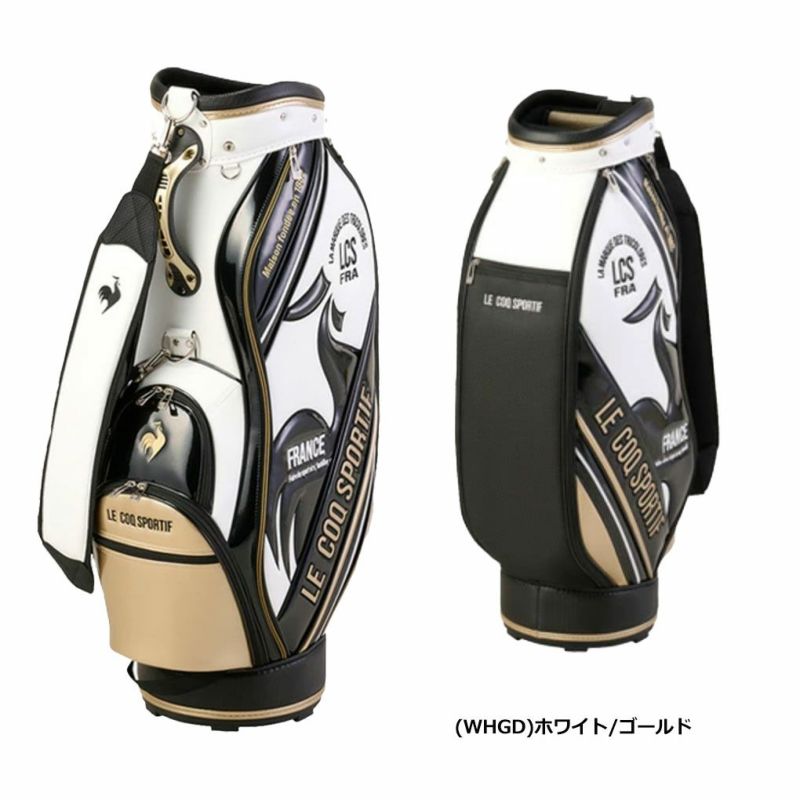 ルコックスポルティフビッグロゴデザインキャディバッグ大口径モデル9.0型LG4FCB10Mlecoqsportifgolf2024年モデル日本正規品