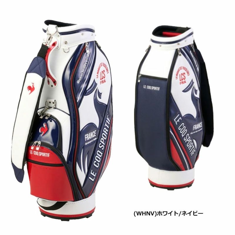 ルコックスポルティフビッグロゴデザインキャディバッグ大口径モデル9.0型LG4FCB10Mlecoqsportifgolf2024年モデル日本正規品