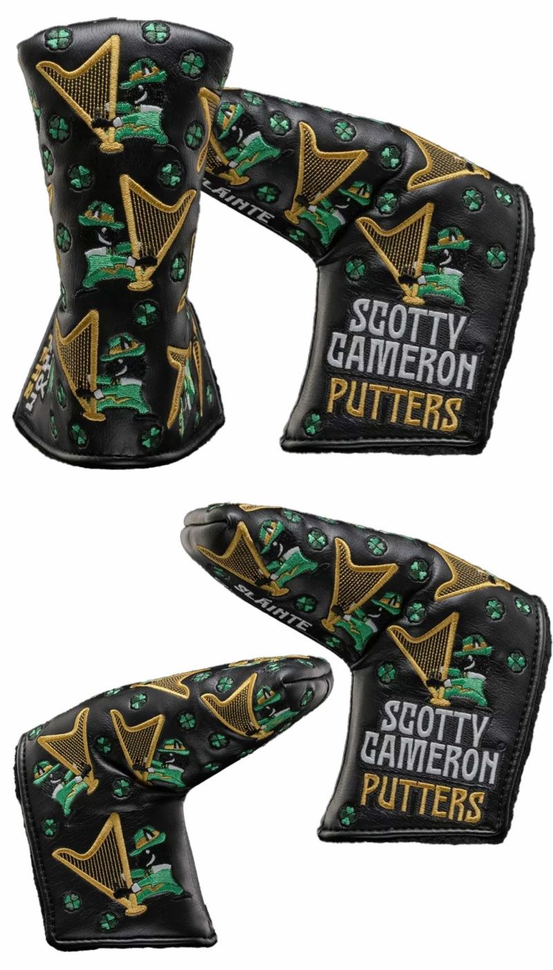 スコッティキャメロンパターカバー2024StPatrick'sDayDuelingHarpsセントパトリックデーデューリングハープブレードタイプScottyCameronUSA直輸入品