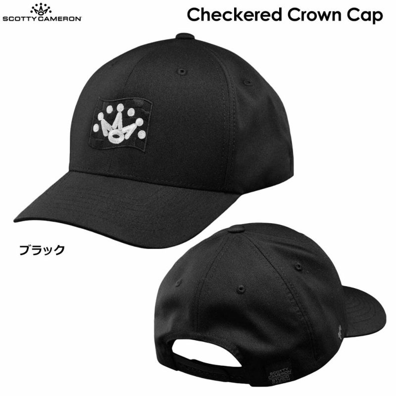 スコッティキャメロンCheckeredCrownキャップメンズScottyCameronUSA直輸入品