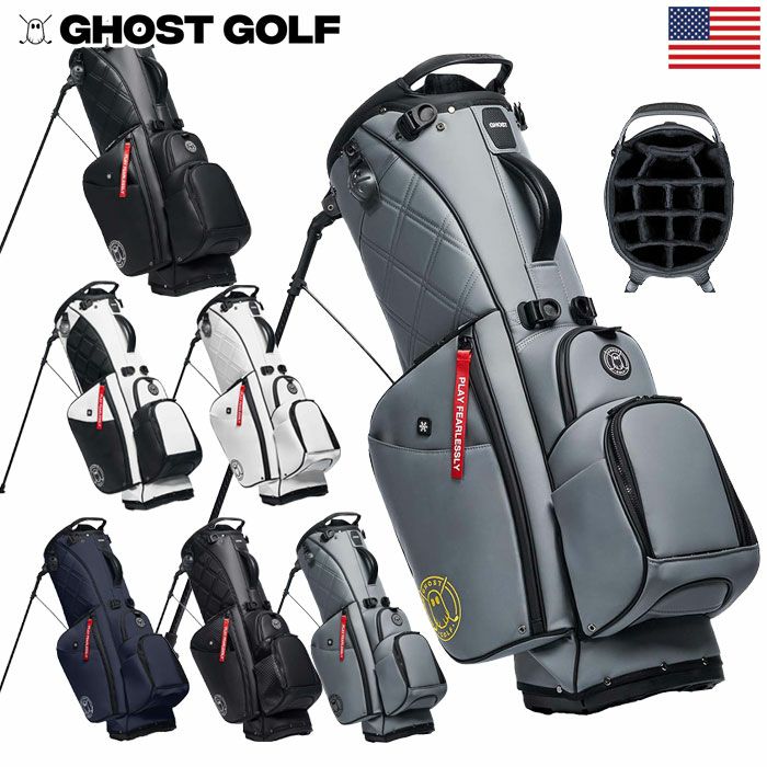 GHOSTGOLFキャディバッグANYDAY14分割11インチスタンドバッグゴーストゴルフ2024年モデルUSA直輸入品