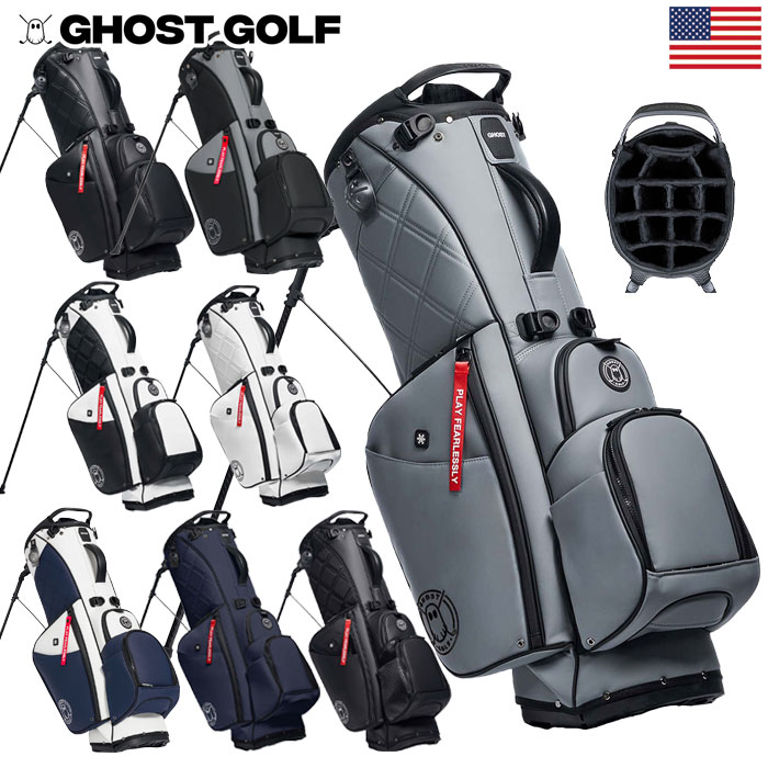 人気！G/FORE ジーフォア ゴルフ キャディバッグ スタンド式バッグ 黒 