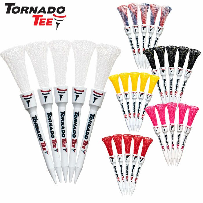 トルネードティー5本入りTORNADOTEETT-325USGAR&A準拠ロングティーゴルフ飛ばし屋使用率No.1USA直輸入品