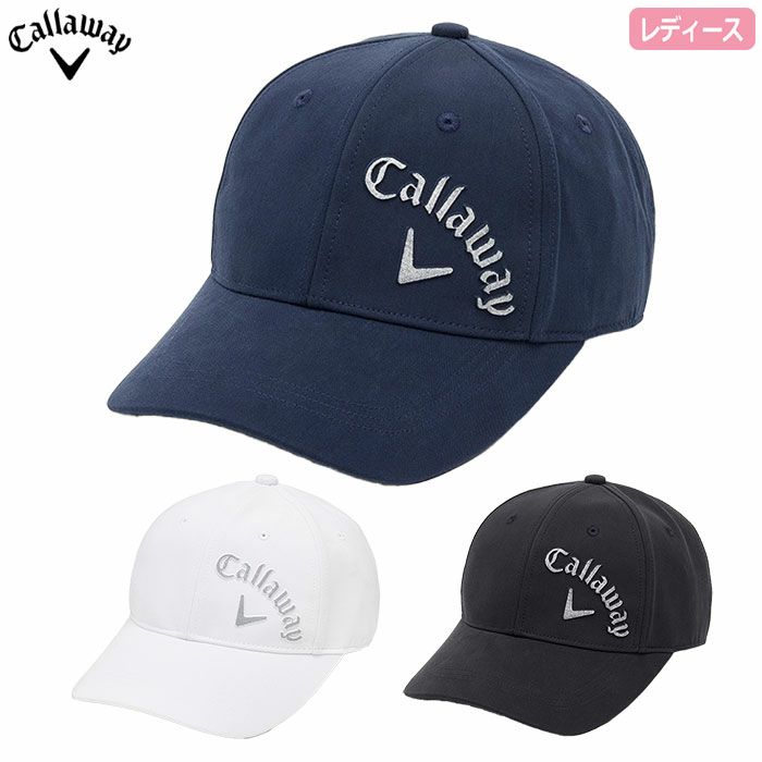 キャロウェイCallawayグリッターロゴキャップC24291203レディース帽子CAP2024秋冬モデル日本正規品