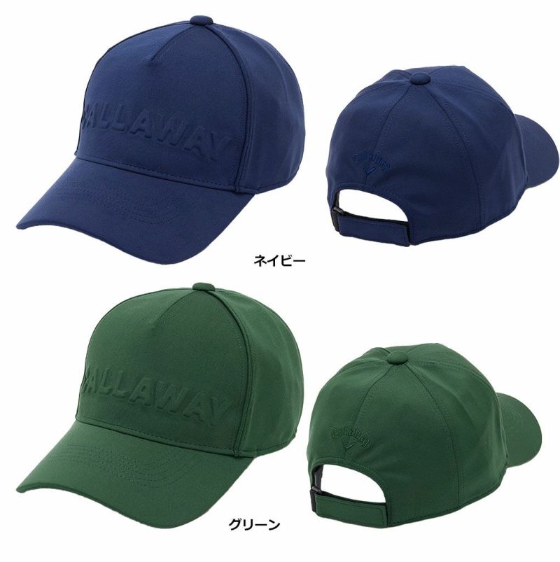 キャロウェイCallawayロゴエンボスキャップC24291102メンズ帽子CAP2024秋冬モデル日本正規品