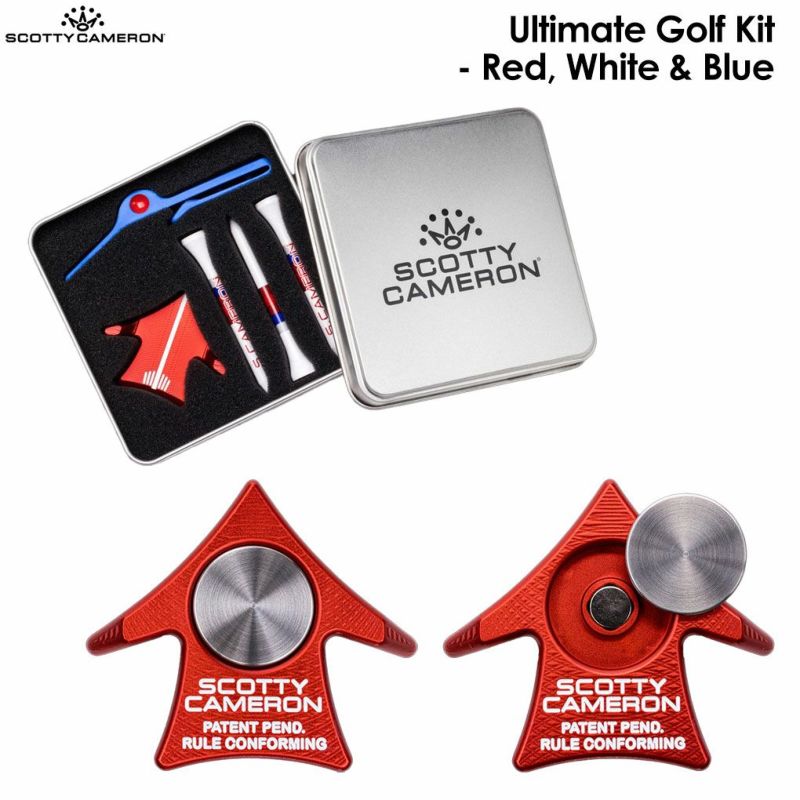 スコッティキャメロンUltimateGolfKitアルティメットゴルフキットマーカーティーディポットツールScottyCameronUSA直輸入品