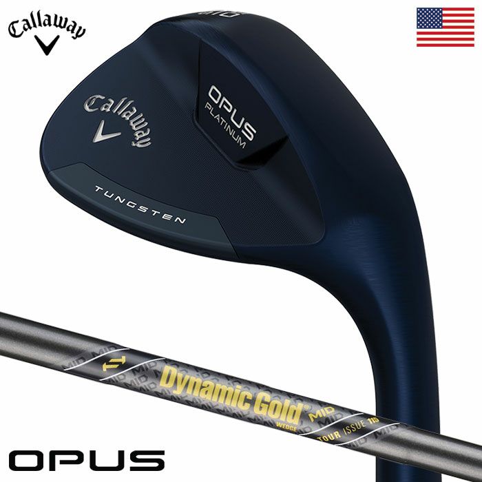 キャロウェイ Opus Platinum Blue ウェッジ メンズ 右用 DYNAMIC GOLD 