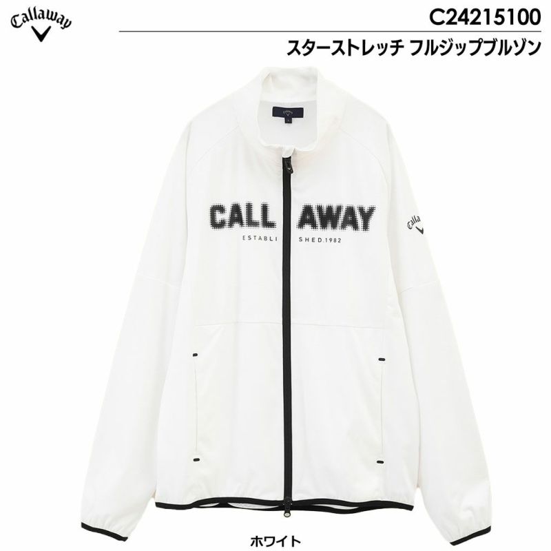 キャロウェイCallawayスターストレッチフルジップブルゾンC24215100メンズ2024秋冬モデル日本正規品