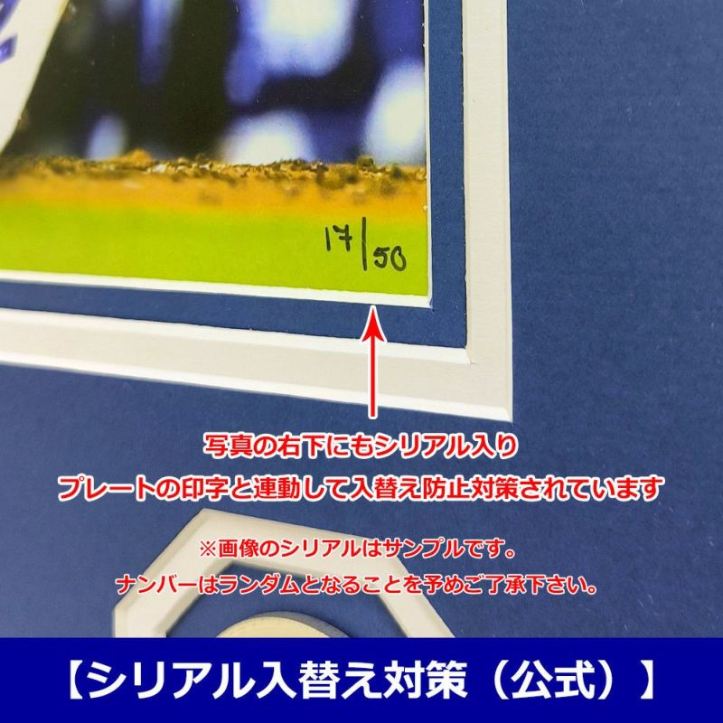 大谷翔平_ロサンゼルスドジャース移籍後第一号ホームラン記念フォトフレーム