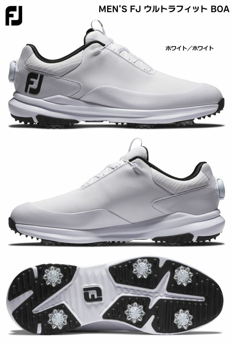 フットジョイMEN'SFJウルトラフィットBOAゴルフシューズゴルフシューズスパイクシューズFOOTJOY2024年モデル日本正規品