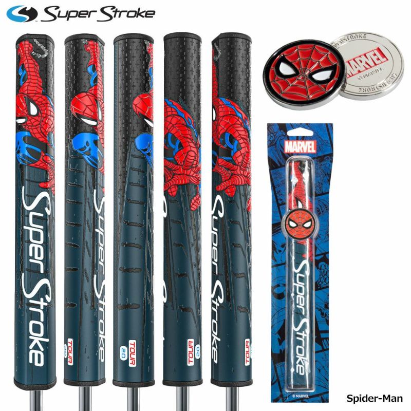 スーパーストローク SuperStroke MARVEL マーベル スーパーヒーローズグリップ Zenergy Tour 2.0 パターグリップ |  ジーパーズ公式オンラインショップ（JYPER'S）