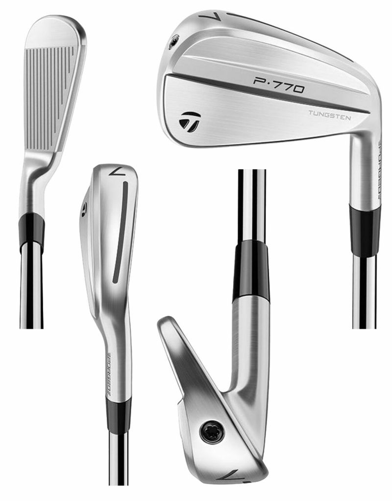 テーラーメイド2024NewP770アイアン5本セット6I-9I,PWメンズ右用DynamicGoldMID115スチールシャフトTaylorMade日本正規品