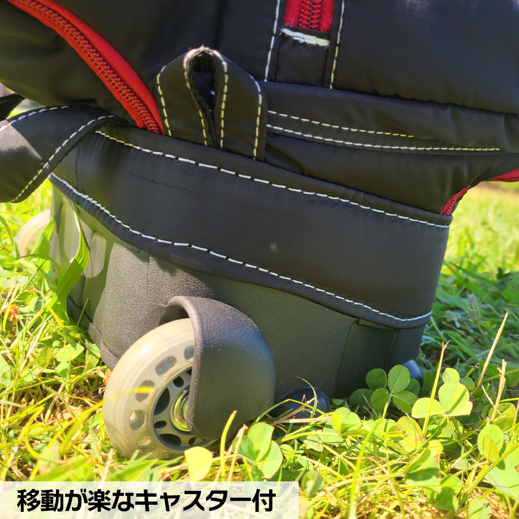 OOWLSキャスター付きキャディバッグメンズサイズ9.5型47インチ対応JYPRF24TCBジーパーズオリジナル