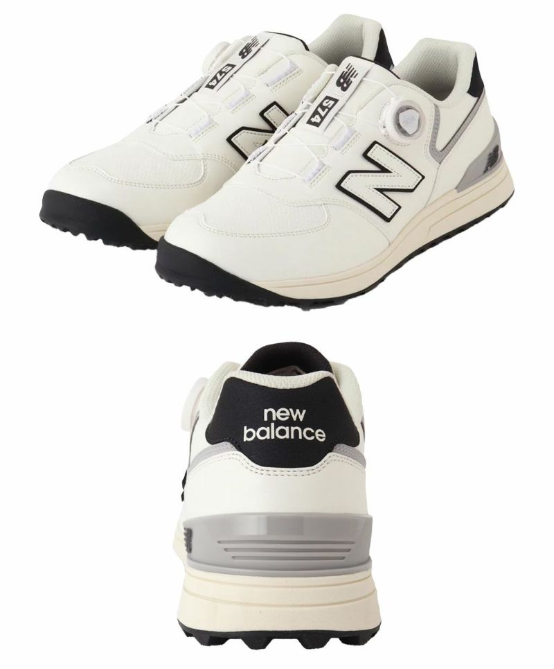 ニューバランス574v3SLBOAJスパイクレスゴルフシューズメンズUGBS574newbalance2024年モデル本正規品