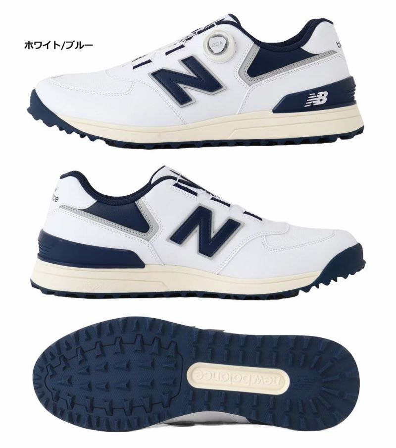 ニューバランス574v3SLBOAJスパイクレスゴルフシューズメンズUGBS574newbalance2024年モデル本正規品