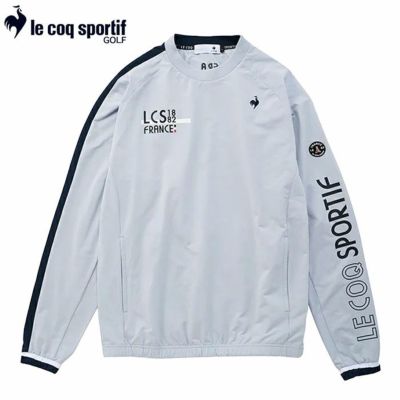 ルコックスポルティフ ストレッチフォーサー はっ水プルオーバー QGMXJK02 メンズ ゴルフウェア le coq sportif golf 2023秋冬モデル 日本正規品