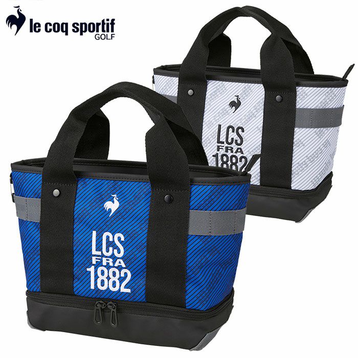 ルコックスポルティフトロンプルイユデザイン2層式ポーチバー取り付け可能タイプLG4FTT44Mlecoqsportifgolf2024年モデル日本正規品