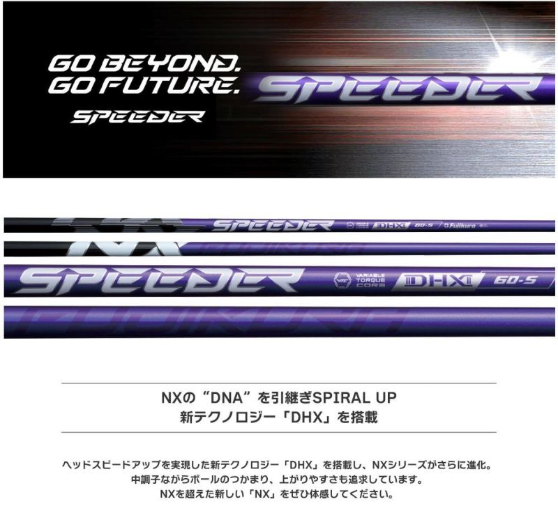 スリーブ付きシャフト_フジクラ_スピーダーNX_バイオレット_2024