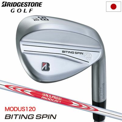 BS ブリヂストンゴルフ BITING SPIN ウエッジ メンズ 右用 N.S.PRO MODUS TOUR105 スチールシャフト  2024年モデル 日本正規品 ゴルフクラブ 日本モデル | ジーパーズ公式オンラインショップ（JYPER'S）