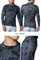 アンダーアーマーUAヒートギアフィッティドノベルティロングスリーブモックネックシャツ1388303メンズUNDERARMOURゴルフウェア2024秋冬モデル日本正規品
