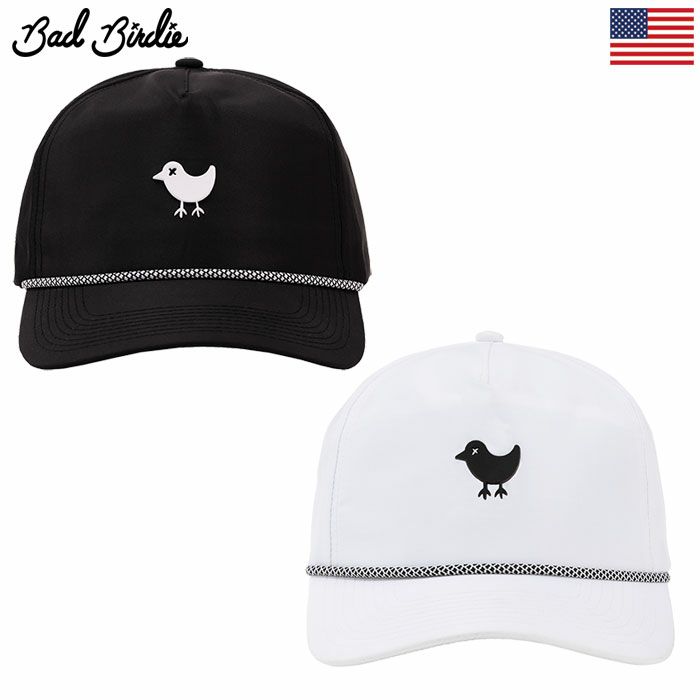 BadBirdieバッドバーディーBirdieRopeHatBBH101-043メンズゴルフキャップ帽子2024年モデルUSA直輸入品