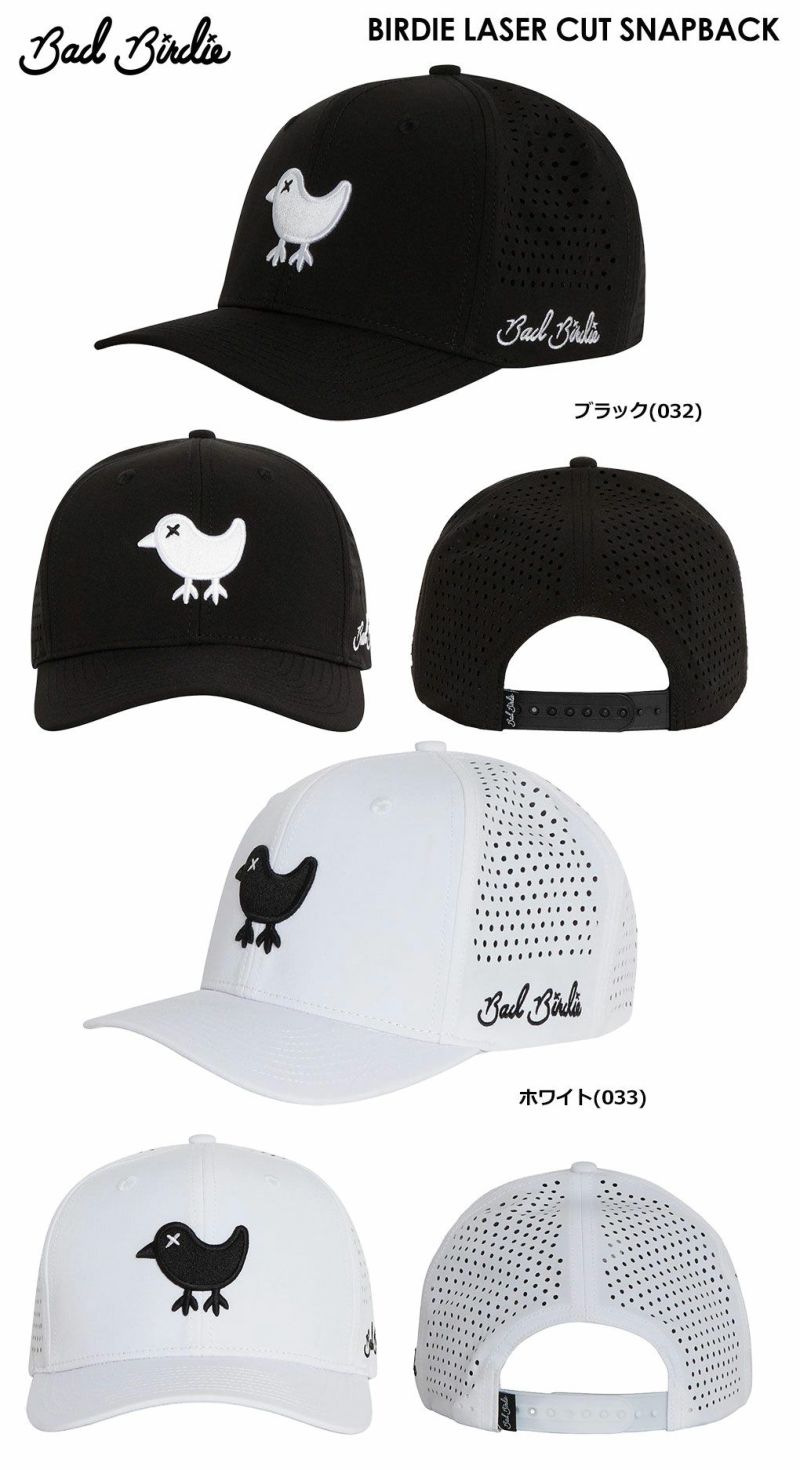 Bad Birdie バッドバーディー BIRDIE LASER CUT SNAPBACK BBH001