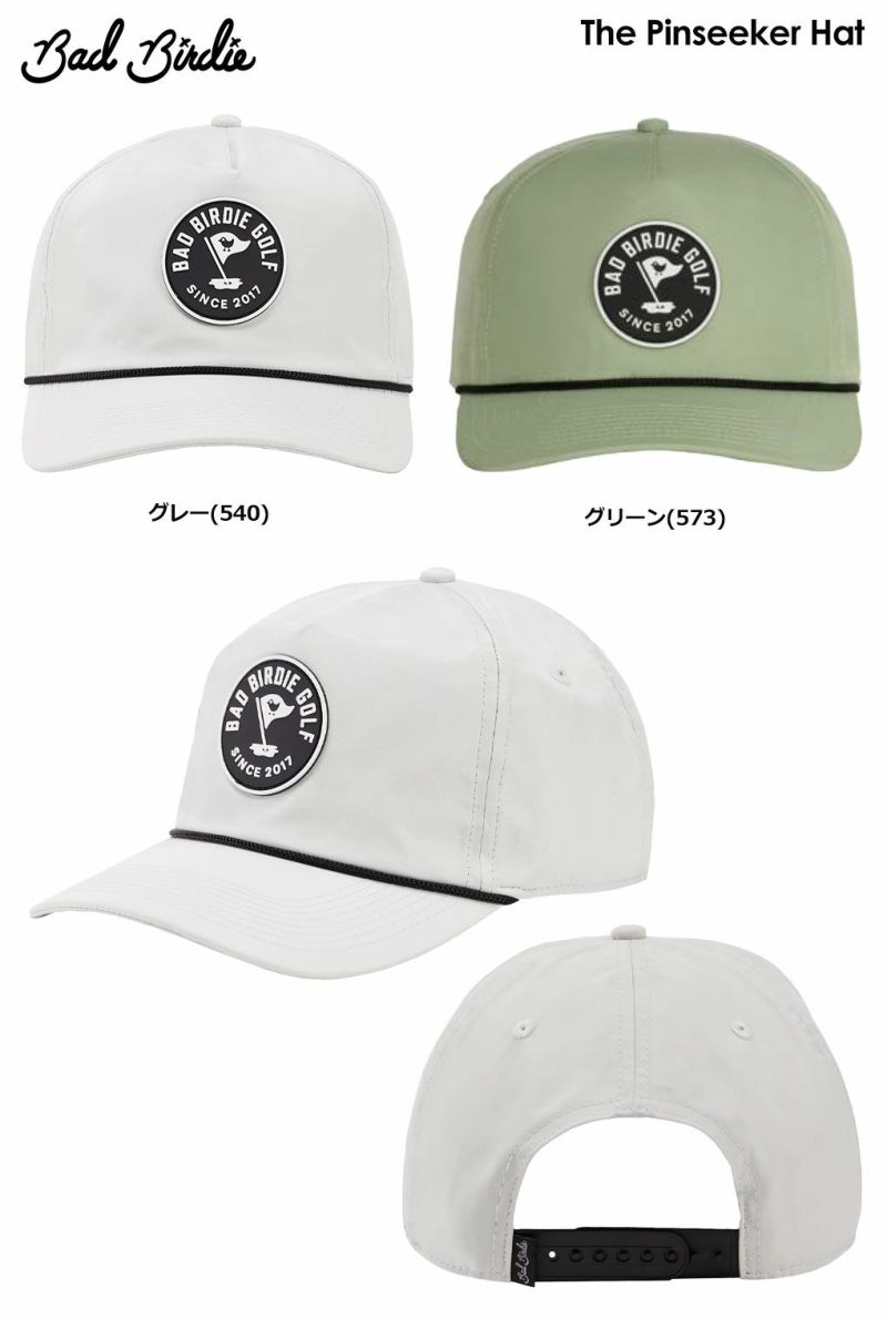 BadBirdieバッドバーディーThePinseekerHatBBH101-033メンズゴルフキャップ帽子2024年モデルUSA直輸入品