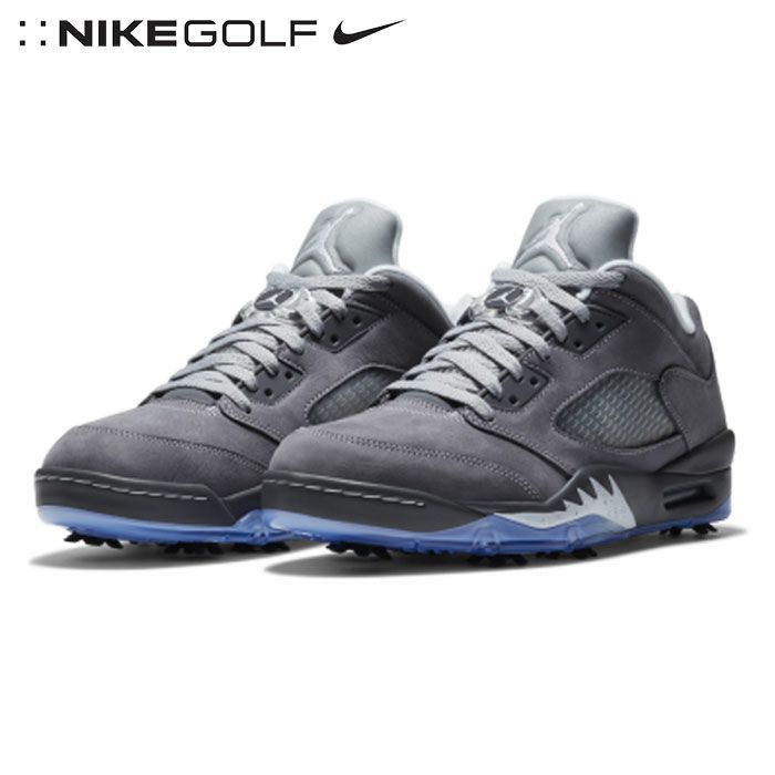 ナイキゴルフスパイクシューズメンズNIKEAIRJORDAN5LOWGOLFLIGHTGRAPHITE/WOLFGREY-WHITECU4523-005USA直輸入品