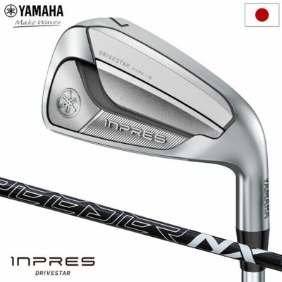 ヤマハ YAMAHA INPRES DRIVESTAR TYPE/D アイアン 4本セット(7I-P) メンズ 右用 SPEEDER NX for  Yamaha M-425i カーボンシャフト 2025年モデル 日本正規品 ゴルフ ゴルフクラブ | ジーパーズ公式オンラインショップ（JYPER'S）