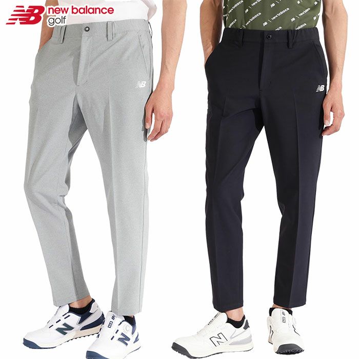 ニューバランス4WAYストレッチ撥水ワイドテーパードロングパンツ012-4231013メンズゴルフウェアnewbalance2024秋冬モデル日本正規品