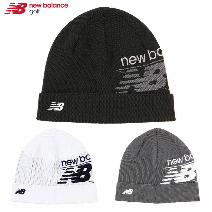 ニューバランスビーニーニットキャップ012-4287003メンズ帽子ゴルフnewbalance2024秋冬モデル日本正規品