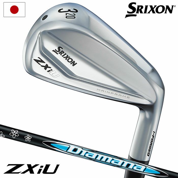 スリクソンSRIXONZXiUユーティリティアイアンメンズ右用DiamanaZXiforHYBRIDカーボンシャフトダンロップDUNLOPゴルフクラブ2025年モデル