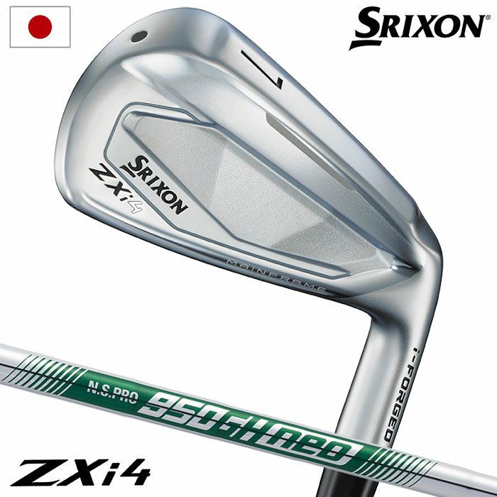 スリクソンSRIXONZXi4アイアン5本セット(6I-9I,PW)メンズ右用N.S.PRO950GHneoスチールシャフトダンロップDUNLOPゴルフクラブ2025年モデル日本正規品