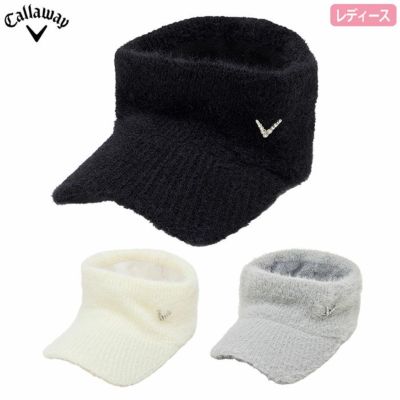 キャロウェイ ニットバイザー C24291212 レディース Callaway ゴルフキャップ 帽子 2024秋冬モデル 日本正規品