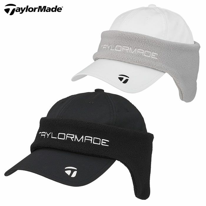 テーラーメイドイヤーウォームキャップUN288メンズゴルフキャップ帽子防寒2024秋冬モデルTaylorMade日本正規品