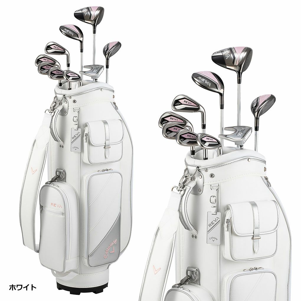 キャロウェイレディース右用REVAパッケージセットクラブセット10本セットビギナー向けCallaway2024年モデル日本正規品