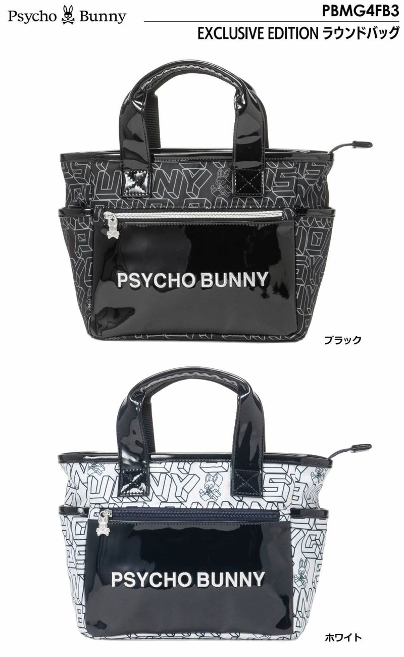 サイコバニーPsychoBunnyEXCLUSIVEEDITIONラウンドバッグPBMG4FB3ゴルフバッグ2024秋冬モデル日本正規品