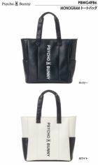 サイコバニーPsychoBunnyMONOGRAMトートバッグPBMG4FB6ゴルフバッグ2024秋冬モデル日本正規品