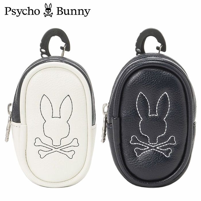 サイコバニーPsychoBunnyMONOGRAMボールポーチPBMG4FE2ゴルフバッグ2024秋冬モデル日本正規品