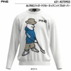 ピンPINGMr.PINGジャガードクルーネックニットプルオーバー621-4270903メンズPING2024秋冬モデル日本正規品